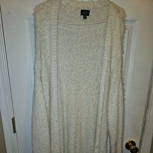 Full length cashmere sweater cream color